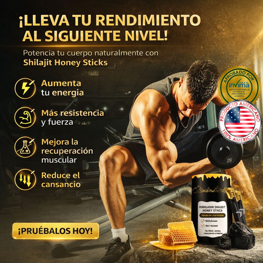 Zotreval Shilajit en Palitos ™ - Miel Pura de Shilajit del Himalaya