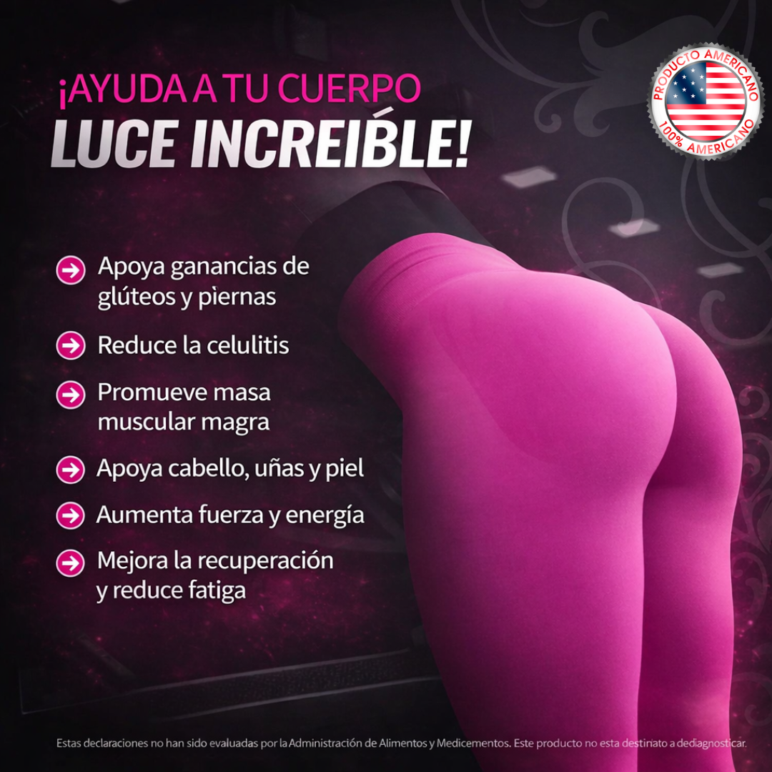 Bold Buns Creatina Boost | Fórmula de Creatina, Colágeno y Aminoácidos