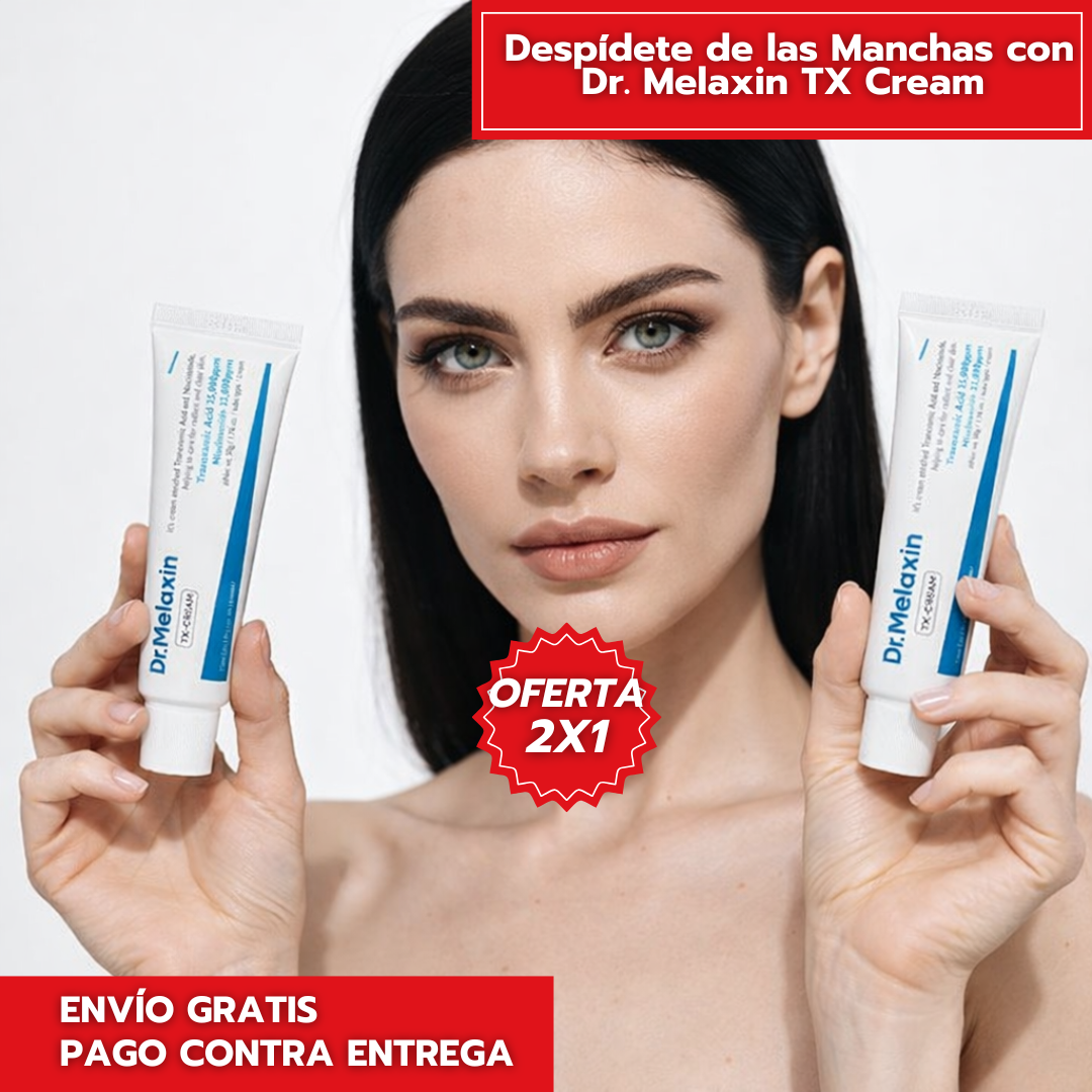 Despídete de las Manchas con Dr. Melaxin TX Cream (OFERTA 2x1)