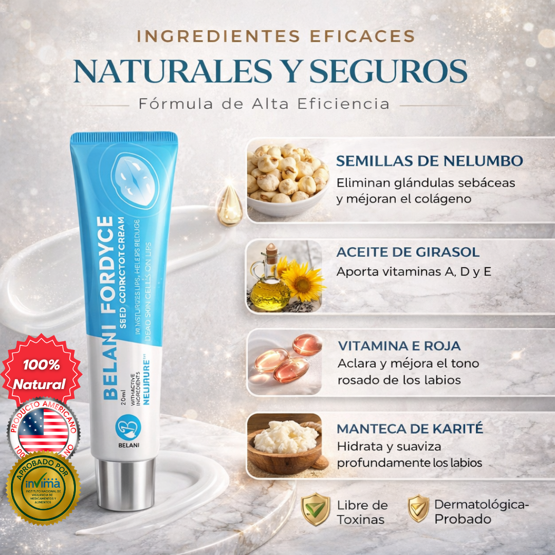 BELANI LipClear™ – Elimina el acné labial y Labios Oscuros