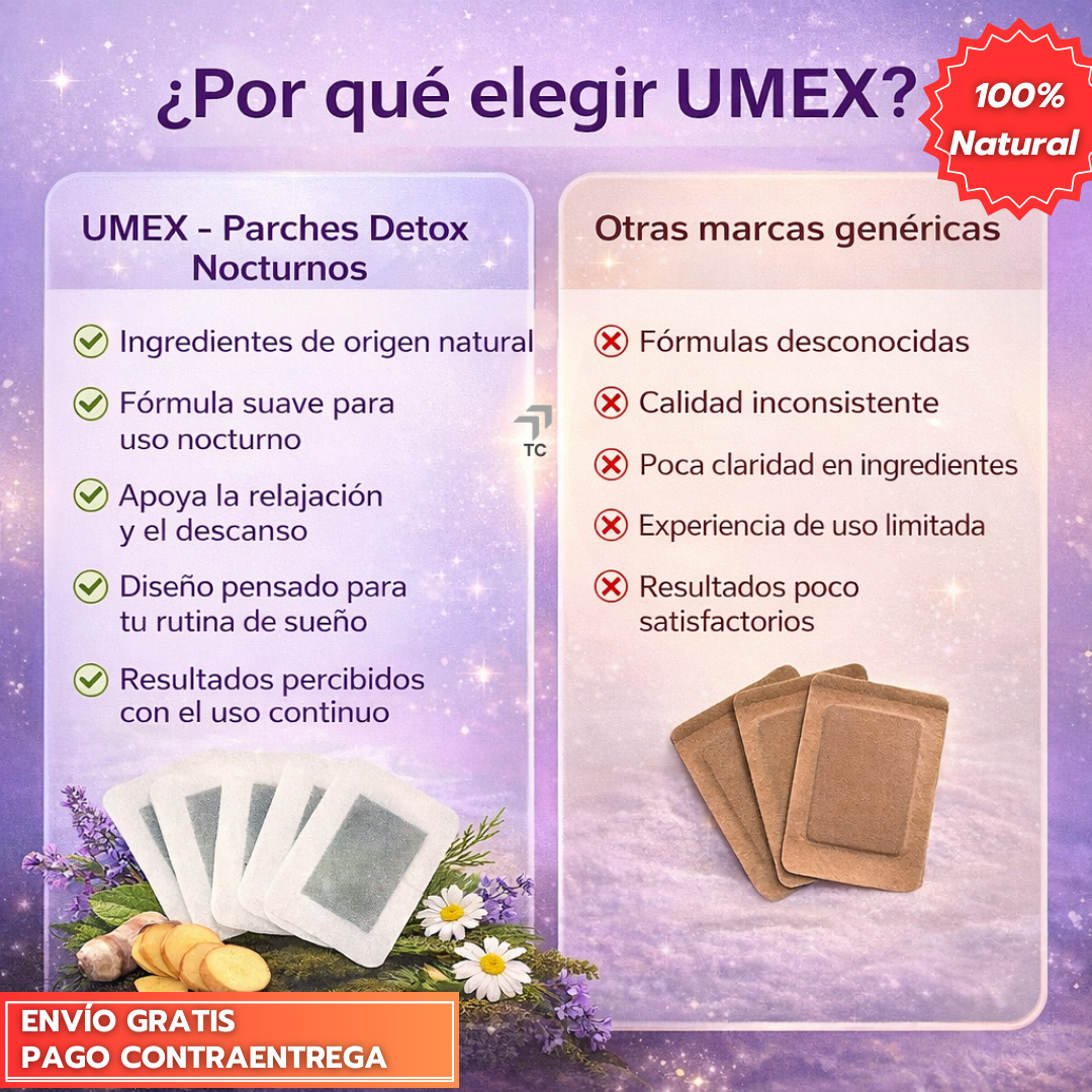 Umex Pads™ - Limpieza Natural mientras Duermes