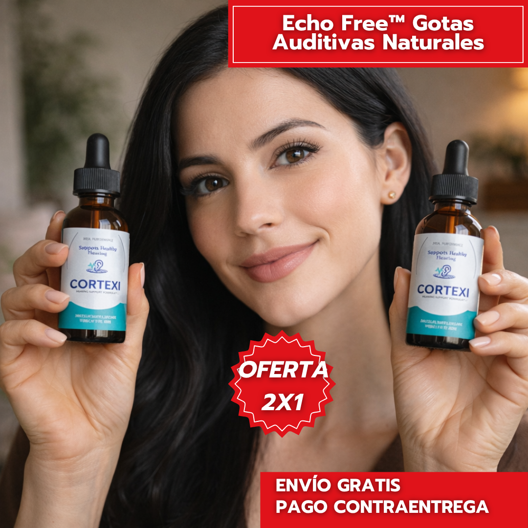 2x1 Oferta EchoFree -  Gotas Auditivas Naturales