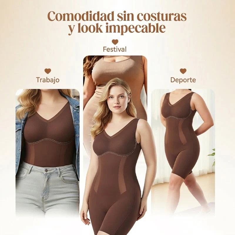 💫 BODY moldeador de abdomen: tejido sin costuras y transpirable 🌸✨